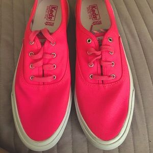 Neon Pink Ked’s